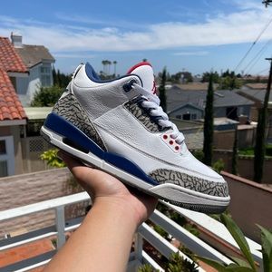 SOLD ✅✅ - Jordan 3 Retro True Blue - Size 8.5 GREAT CONDITION OG ALL WITH BOX